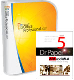 Office 2007 Professional APA & MLA Edition
