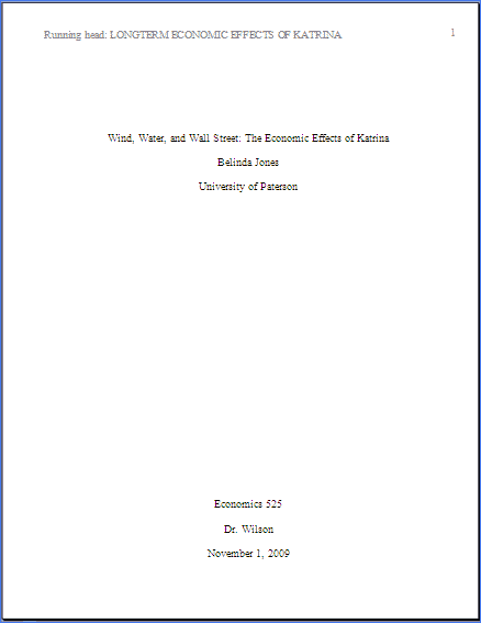 Apa Format Cover Page Template from thewritedirection.net